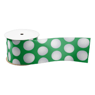 Ruban En Satin Mini Golf Balls Anniversaire Fête Enfants Sports
