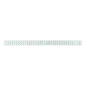 Ruban En Satin Mint vert et blanc moderne Chevron (Devant)