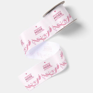 Ruban En Satin Mode Guerrier Activé   Cadeaux de soins roses