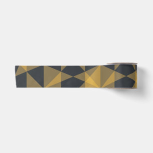 Ruban En Satin Modern, abstract, urban geometric triangle pattern