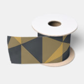 Ruban En Satin Modern, abstract, urban geometric triangle pattern (Bobine)