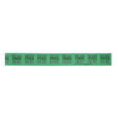 RUBAN EN SATIN MODERN EDITABLE EMERALD GREEN IMAGE TEXT TEMPLATE (Devant)