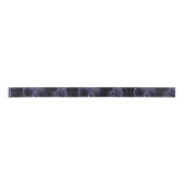 Ruban En Satin Moody Agate | Midnight Indigo Deep Purple Glam (Devant)