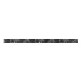 Ruban En Satin Moody Agate | Onyx Black Silver Vampy Goth Parties (Devant)