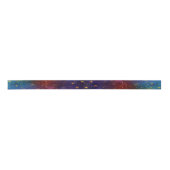 Ruban En Satin Moody Ombre | Psychedélique Grunge Gold Stardust (Devant)