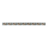 Ruban En Satin Morel Mushrooms (Devant)