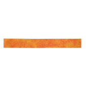 Ruban En Satin Motif Abstrait orange (Devant)