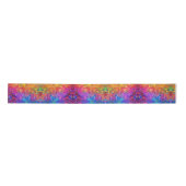 Ruban En Satin Motif arc-en-ciel en verre tendu (Devant)