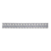 Ruban En Satin Motif aztèque tribal ethnique d'éléphant (Devant)