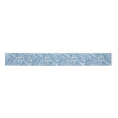 Ruban En Satin Motif Blue Boho Paisley (Devant)