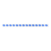 Ruban En Satin Motif Blue Seashells (Devant)