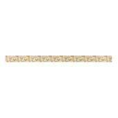 Ruban En Satin Motif Brown de conception de poulet (Devant)