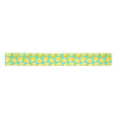 Ruban En Satin Motif citrons aquarelle (Devant)