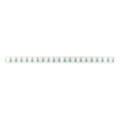 Ruban En Satin Motif d'ardoise bleu vert (Devant)