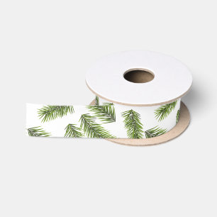 Ruban En Satin Motif de branche persistante