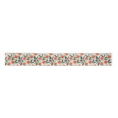 Ruban En Satin motif de fleurs (Devant)