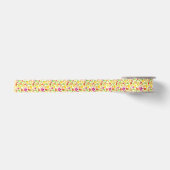 Ruban En Satin Motif de fruits (Devant)
