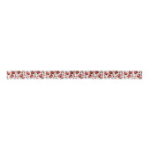 Ruban En Satin Motif De Ladybugs, Mignons Ladybugs, Red Ladybugs (Devant)