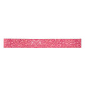 Ruban En Satin Motif de parties scintillant pétillant rose (Devant)