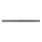 Ruban En Satin Motif de snowflake vert Noël (Devant)