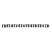 Ruban En Satin Motif diamant noir et blanc (Devant)