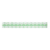 Ruban En Satin Motif diamant vert pomme (Devant)