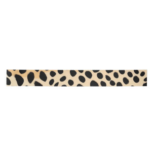 Ruban En Satin Motif d'impression Cheetah