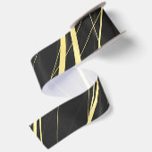 Ruban En Satin Motif d'or 1 (Dos)