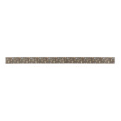 Ruban En Satin Motif ethnique de chasse (Devant)