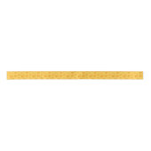 Ruban En Satin Motif jaune de fromage (Devant)