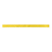 Ruban En Satin Motif jaune de tranches d'ananas (Devant)