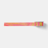 Ruban En Satin motif marbré abstrait (Devant)