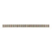 Ruban En Satin Motif multicolore abstrait (Devant)