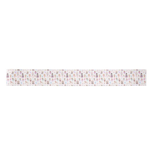 Ruban En Satin Motif Nutcracker (Devant)