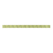 Ruban En Satin Motif olive (Devant)