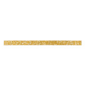 Ruban En Satin Motif Parties scintillant d'or (Devant)