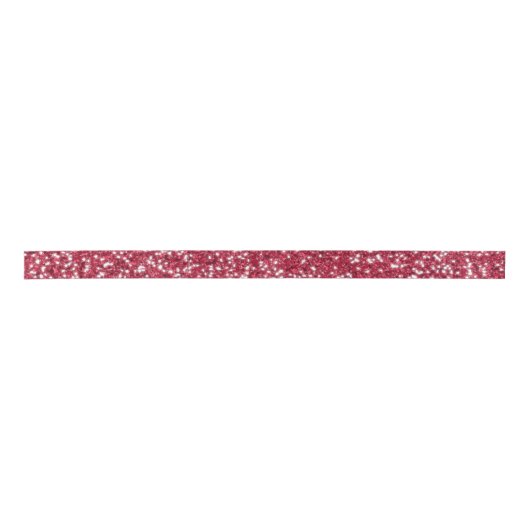 Ruban En Satin Motif Parties scintillant rouge (Devant)