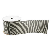 Ruban En Satin Motif Poster de animal Zebra Stripe (Bobine)