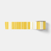 Ruban En Satin Motif rayé jaune (Devant)