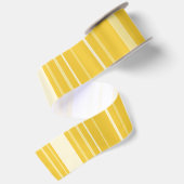 Ruban En Satin Motif rayé jaune (Dos)