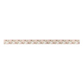 Ruban En Satin Motif rose et Brown de maman (Devant)