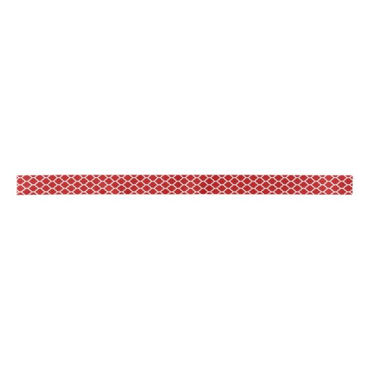 Ruban En Satin Motif Trellis (Devant)