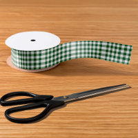 Motif vert et blanc de guingan