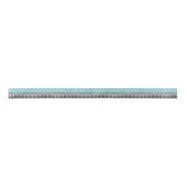 Ruban En Satin Motif Zigzag noir et blanc, Chevron, Bleu (Devant)