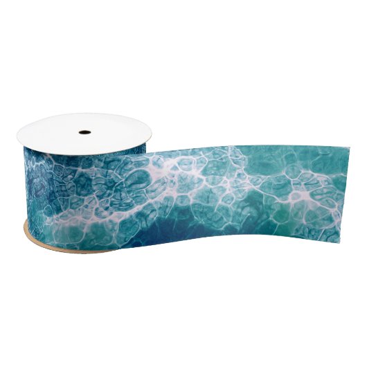 Ruban En Satin Mousse mer (Bobine)