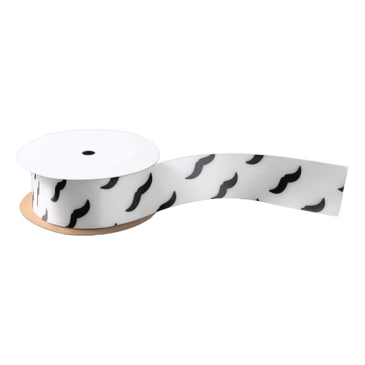 Ruban En Satin Moustache (Bobine)