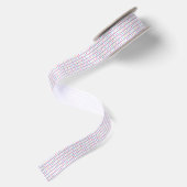 Ruban En Satin Multi-color snowflakes (Dos)