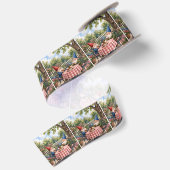Ruban En Satin Nains de jardin mangeant des cupcakes (Dos)