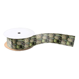 Ruban En Satin Natures mortes siciliennes avec des artichauts
