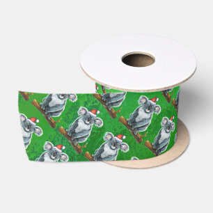 Ruban En Satin Noël à l'ours de Koala